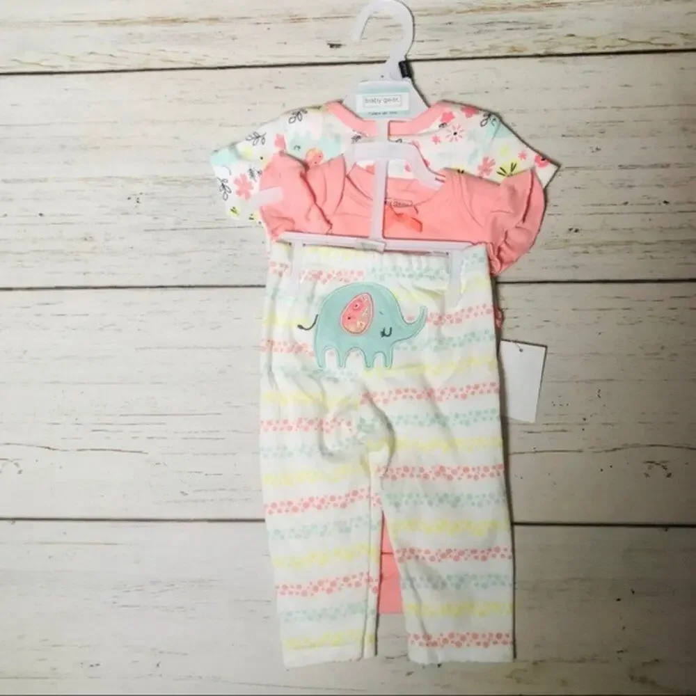 Baby Gear Onesies Matching  Set Size 3-6 M